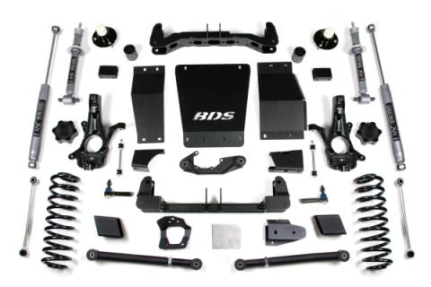 6 Inch Lift Kit Chevy/GMC Suburban Tahoe Yukon/XL 1500 15-19 4WD Cast Steel Fox 2.0 Performance