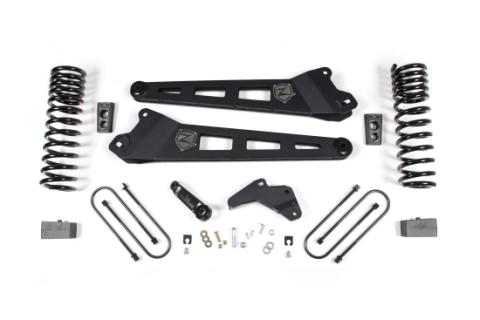 13-14 RAM 3500 4 Inch Replacement Radius Arm Lift Kit Gas No Shocks Zone Offroad