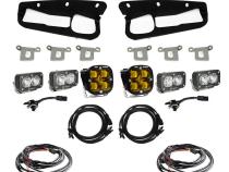 Bronco Baja Amber SAE Fog Pocket Kit 21-Up Ford Bronco Baja Designs