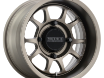 Aluminum Wheels 15x8 MR409 Bead Grip UTV Bolt Pattern 4 On 156 Offset 0 Lip Size 3.15 Steel Grey GY Method